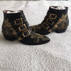 Chloe Susanna Stud Buckle Bootie